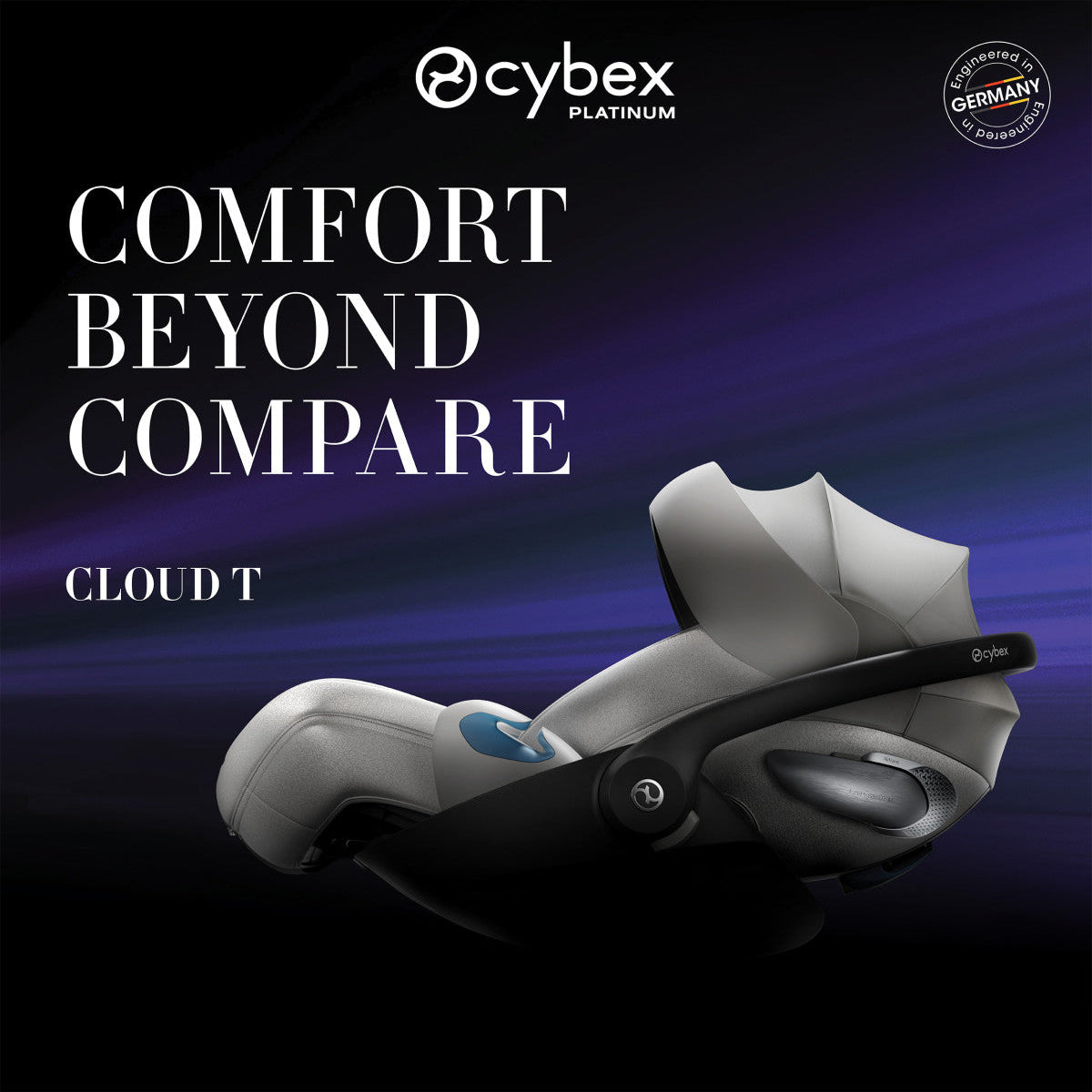 Cybex Cloud T SensorSafe Infant Car Seat - Sage Green