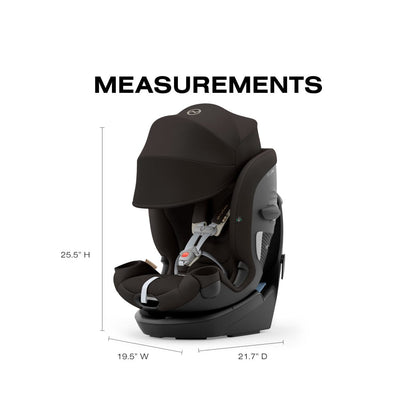 Cybex Callisto G 360 Rotating All-in-One Convertible Car Seat - Chocolate Brown