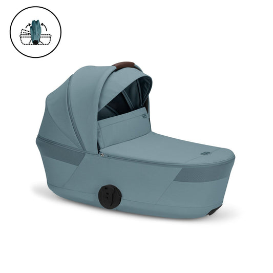 Cybex BALIOS Fold Cot - Stormy Blue