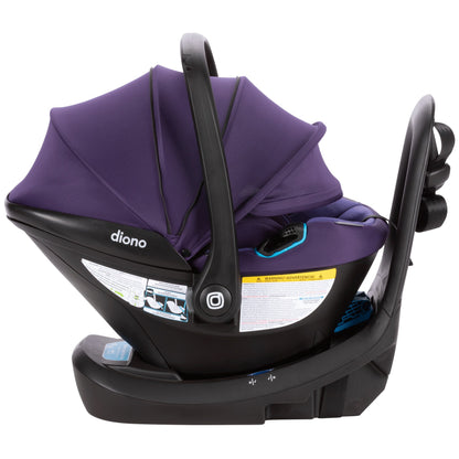 Diono LiteClik 30 RXT SafePlus Infant Car Seat and Base - Purple Wildberry - 56005-NA-01