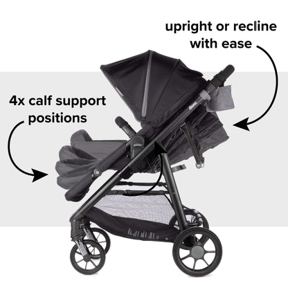Diono Quantum 4 3-in-1 Travel System with LiteClik30 R SafePlus - Black Jet - 56500-NA-01