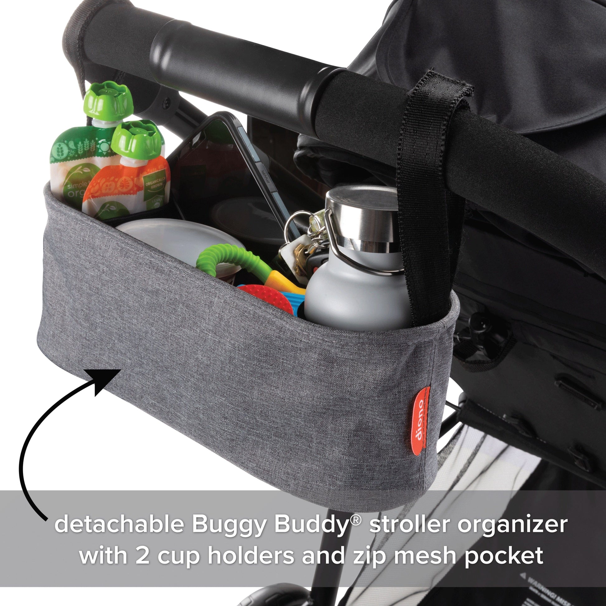 Diono Quantum 4 3-in-1 Travel System with LiteClik30 R SafePlus - Black Jet - 56500-NA-01