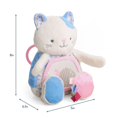Itzy Ritzy Itzy Bitzy Mirror Kitty Tummy Time Sensory Toy
