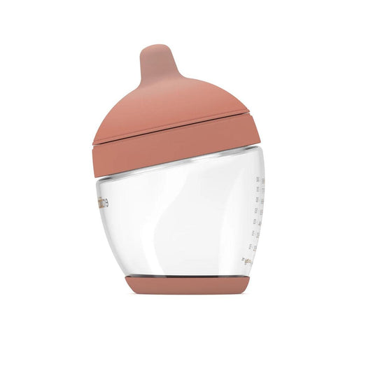 Emulait Glass Classic Bottle - Nipple Shape 4 / Color Medium - AS-GBTC-4-ME