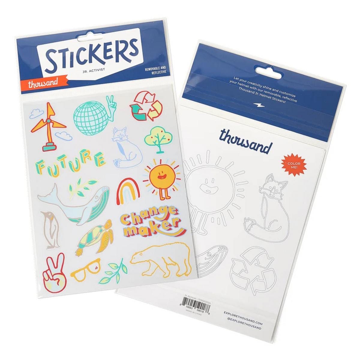 Thousand Jr Sticker Sheet - Jr Activist - 1119500024