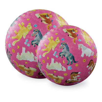 Crocodile Creek 5" Playground Ball - Pretty Ponies