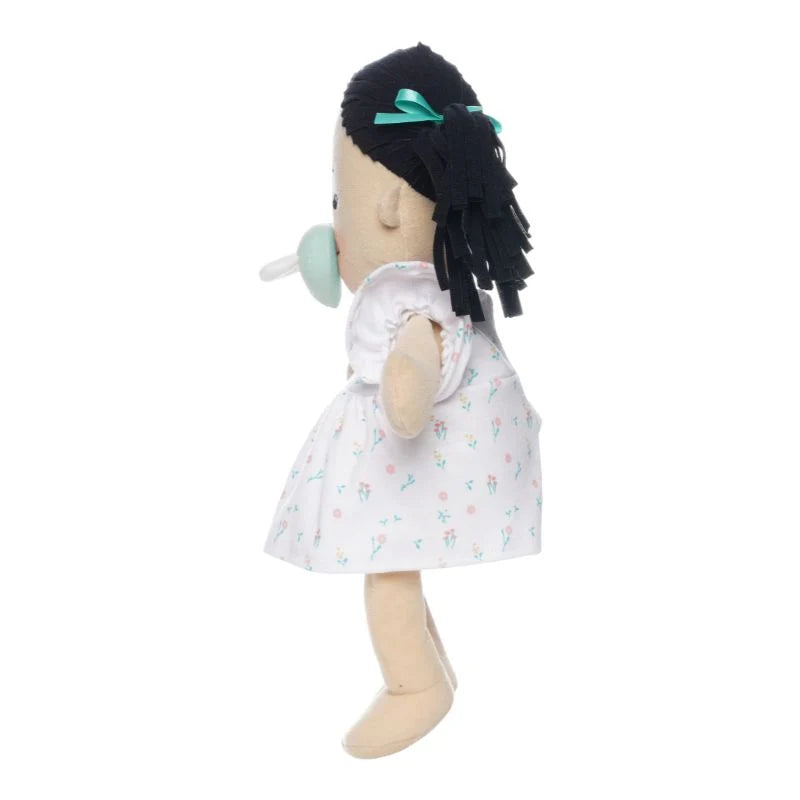Manhattan Toy Love, Stella Doll Light Beige with Black Pigtails