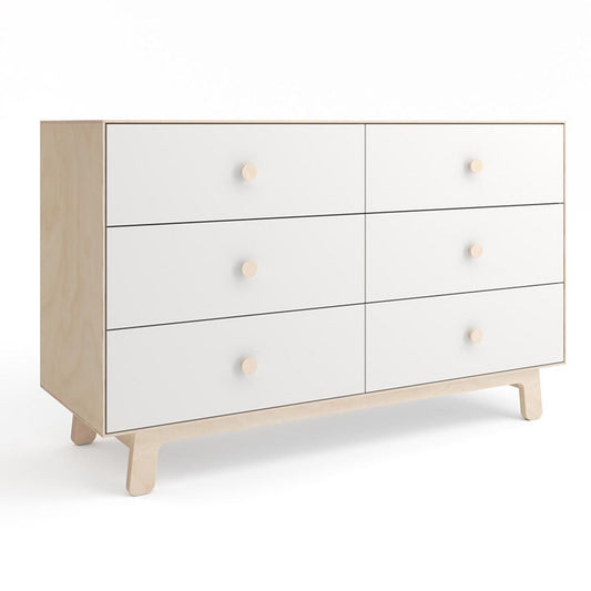 Oeuf Sparrow 6 Drawer Dresser - Birch - 2M6D-S-01