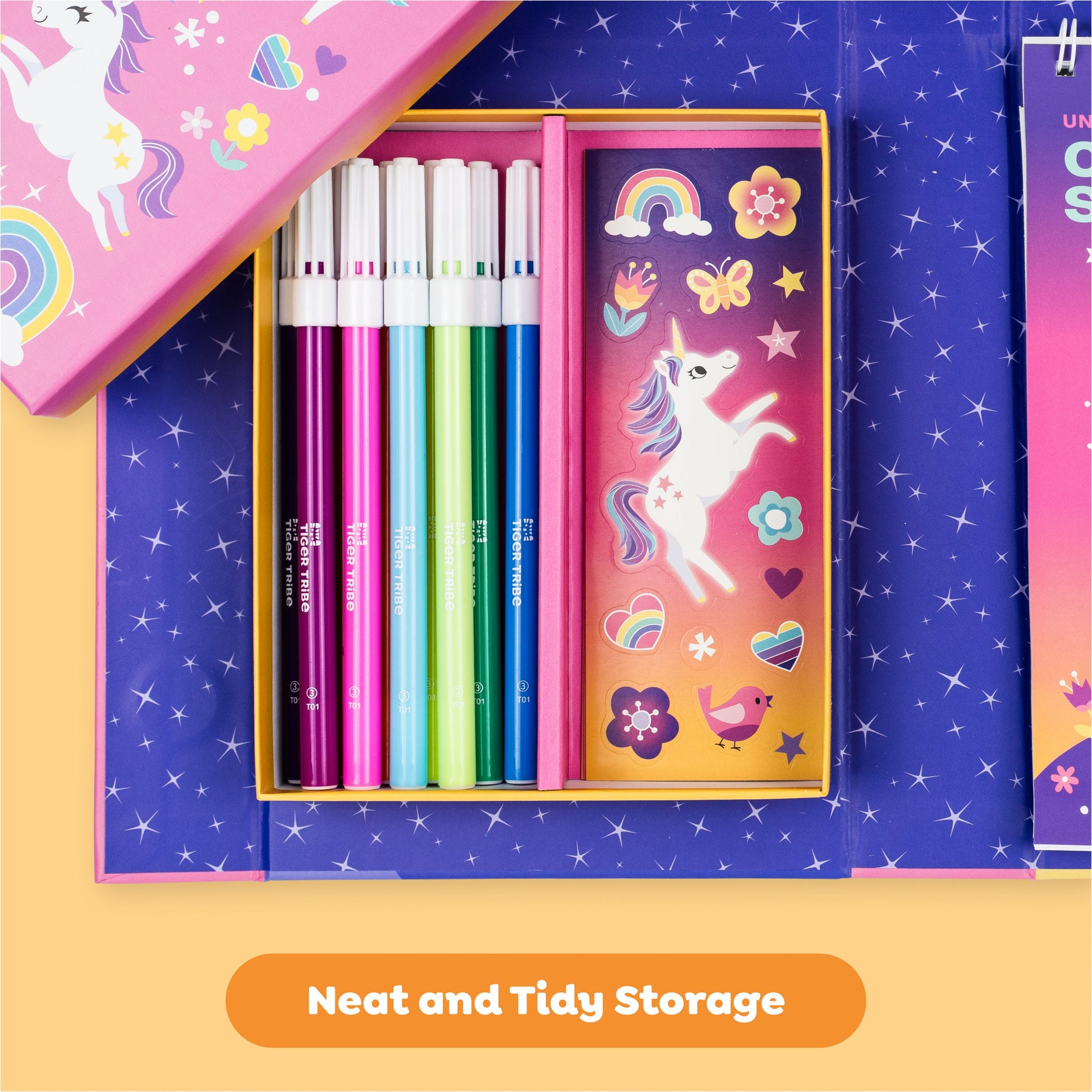 Tiger Tribe Coloring Set - Unicorn Magic - Image 4