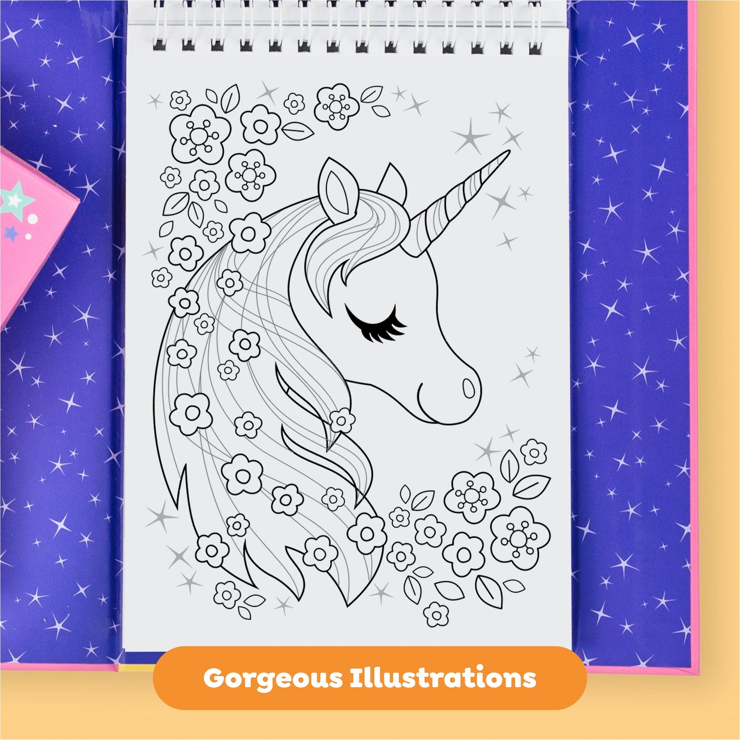 Tiger Tribe Coloring Set - Unicorn Magic - Image 5