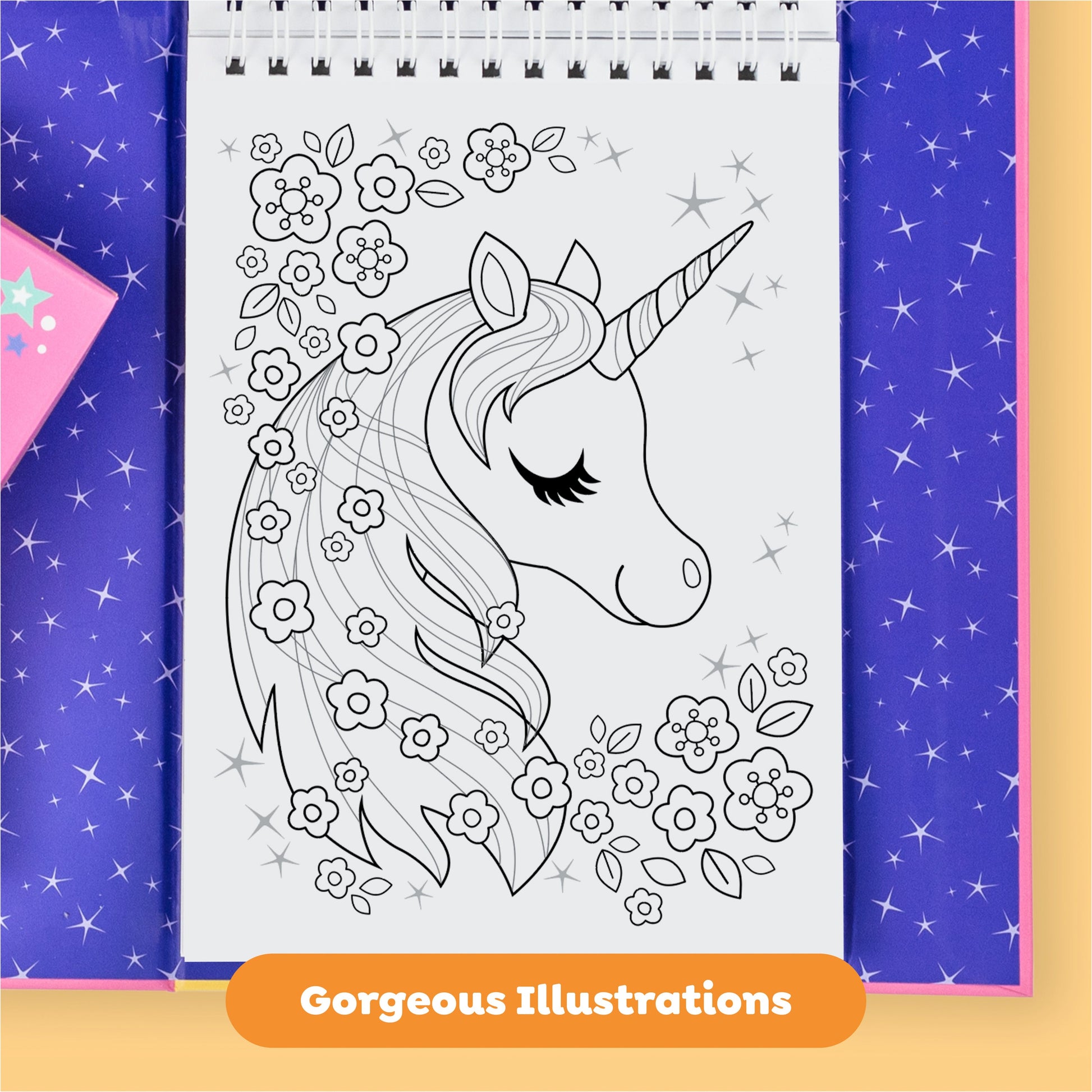 Tiger Tribe Coloring Set - Unicorn Magic - Image 5