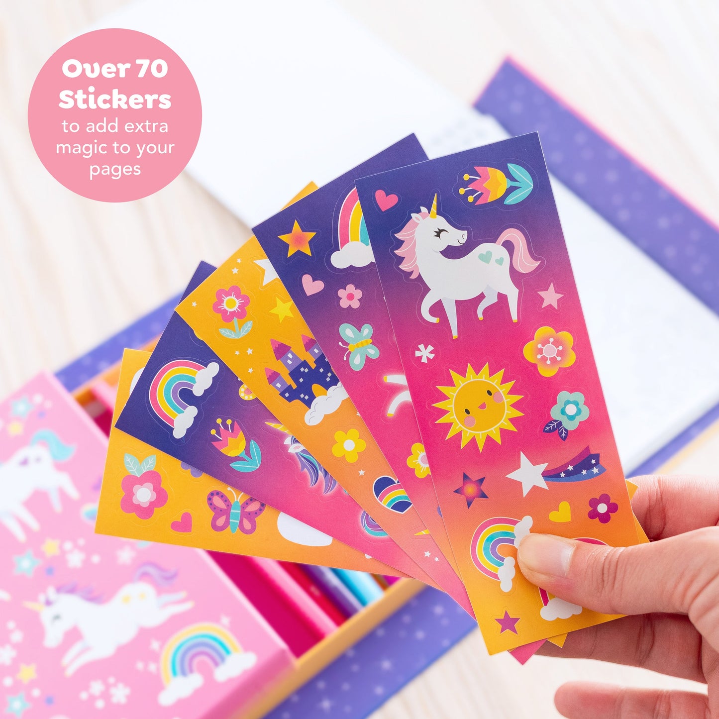 Tiger Tribe Coloring Set - Unicorn Magic - Image 7