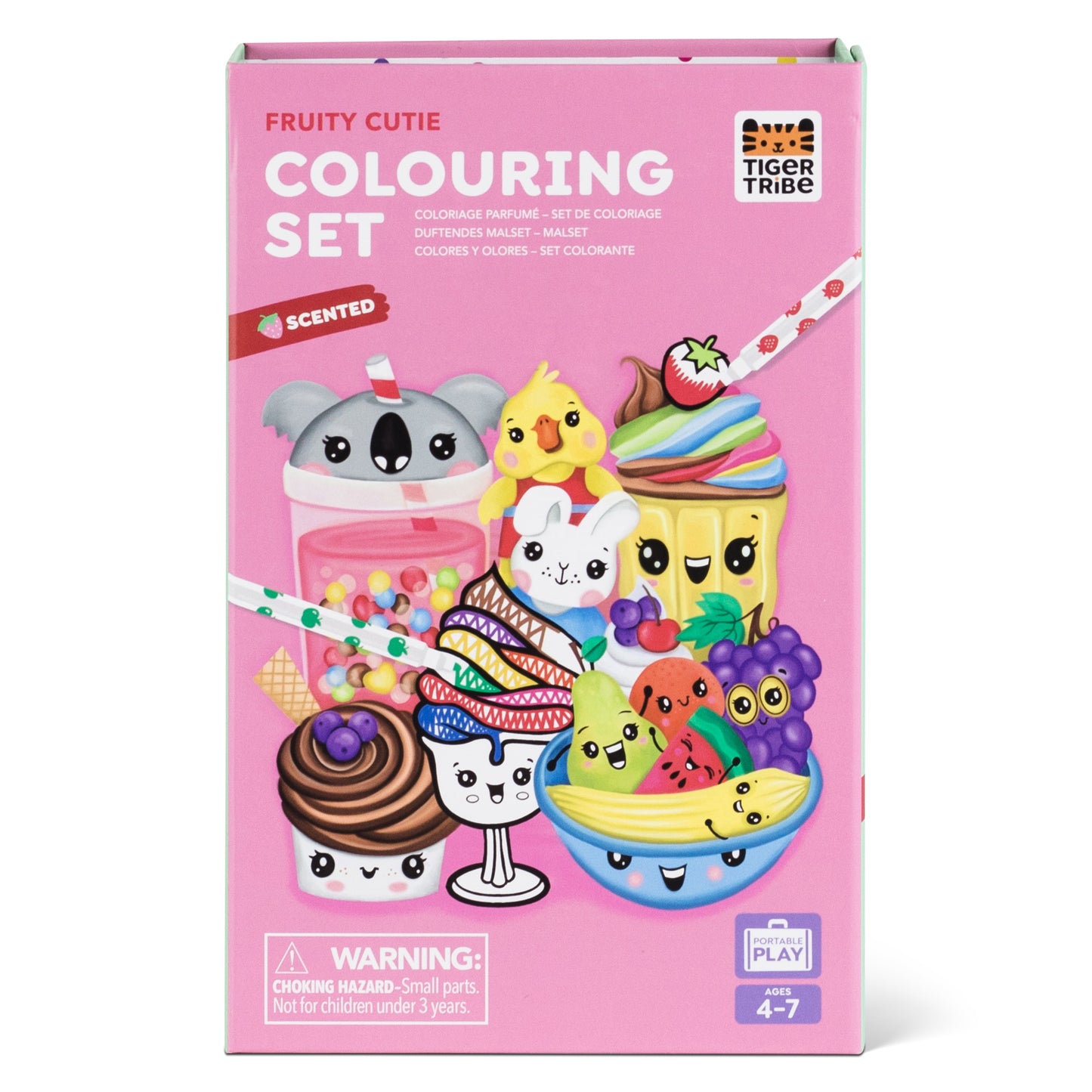 Tiger Tribe Scented Coloring - Fruity Cutie - Image 2