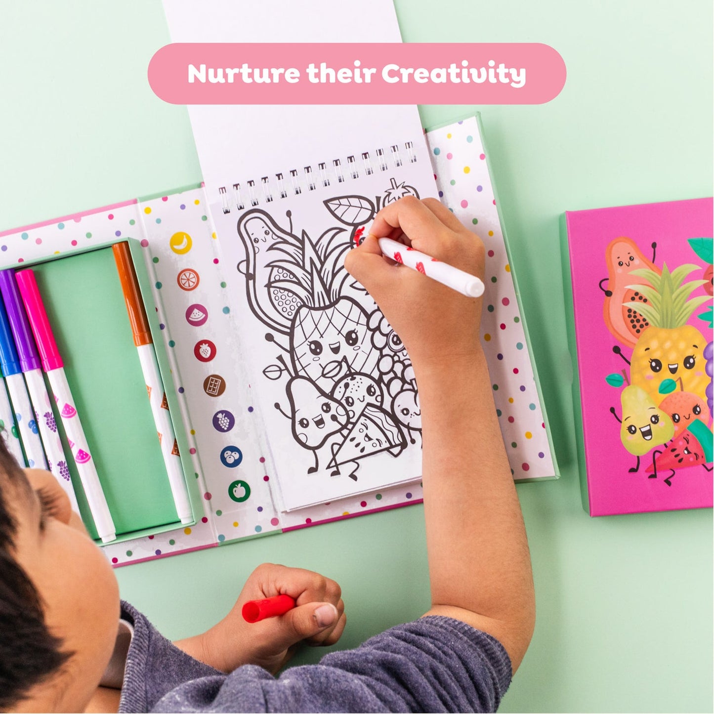 Tiger Tribe Scented Coloring - Fruity Cutie - Image 4