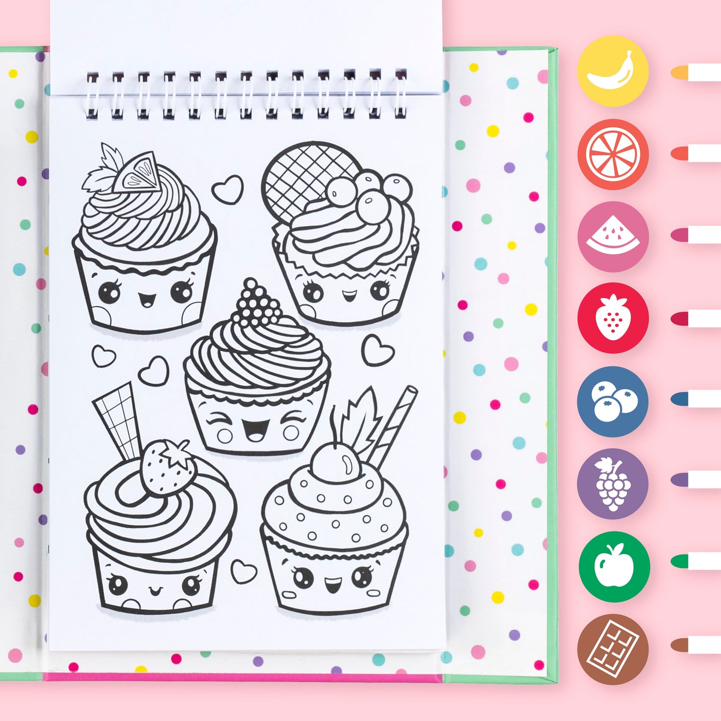 Tiger Tribe Scented Coloring - Fruity Cutie - Image 6
