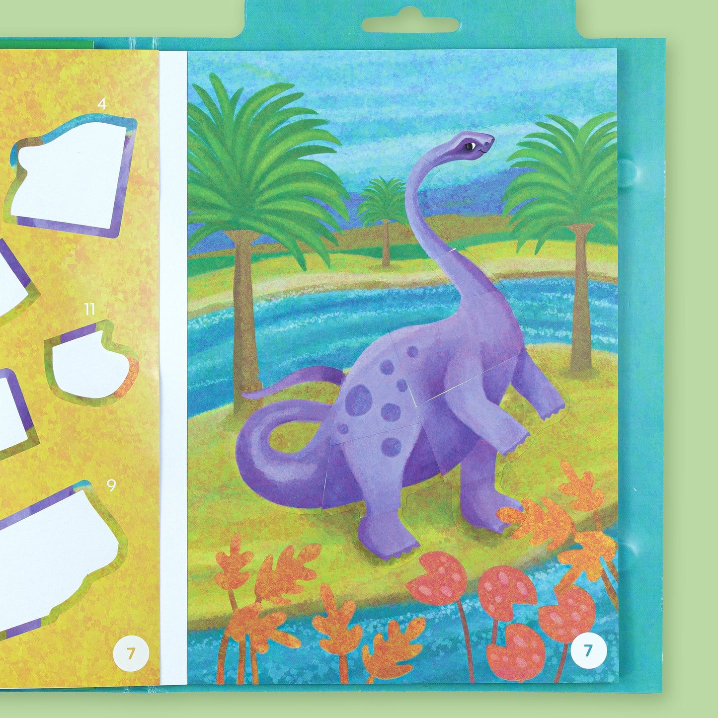 Tiger Tribe Sticker By Numbers - Dinosaurs - Image 5