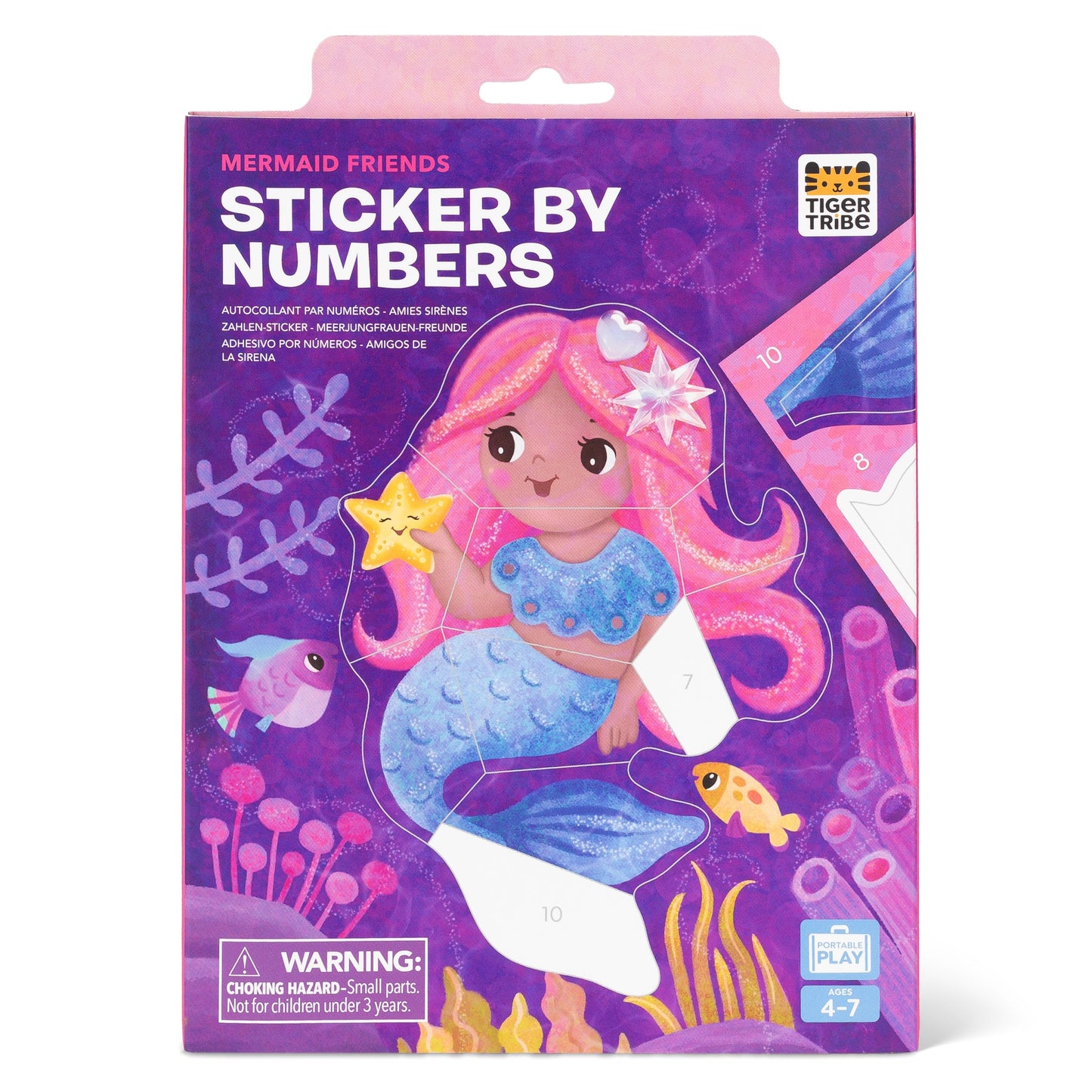 Tiger Tribe Sticker By Numbers - Mermaid Friends - Image 2