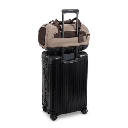 Tavo Pets Dupree II Airline Carry-On Pet Car Seat - Fawn