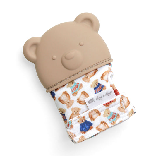 Itzy Ritzy Vintage Bear Itzy Mitt