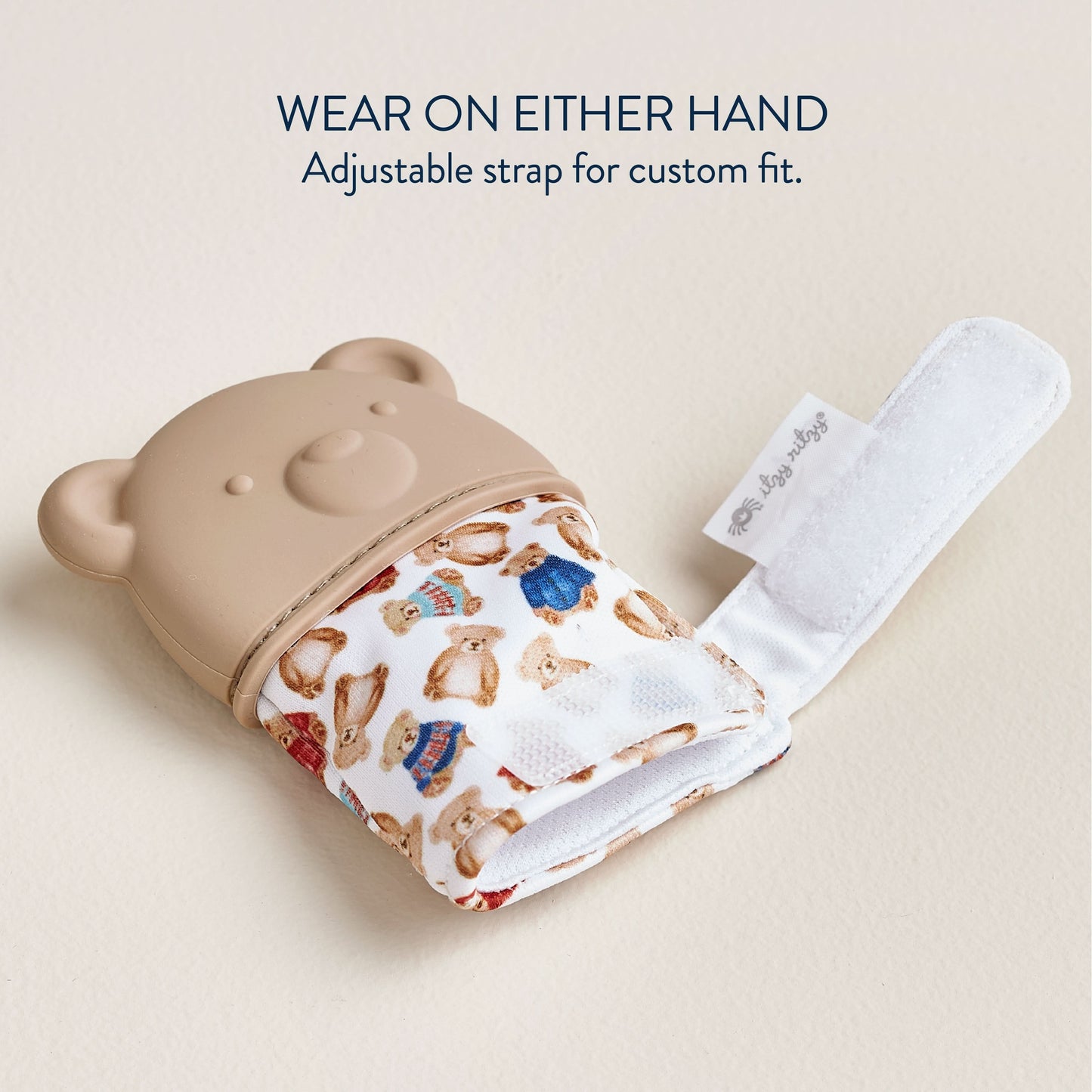 Itzy Ritzy Vintage Bear Itzy Mitt