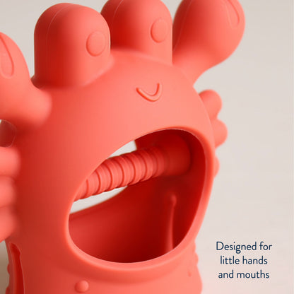 Itzy Ritzy Bitzy Grip Teether - Crab - Image 3