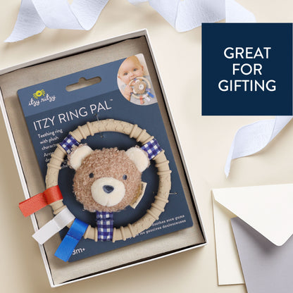 Itzy Ritzy Itzy Ring Pal - Bear - Image 6