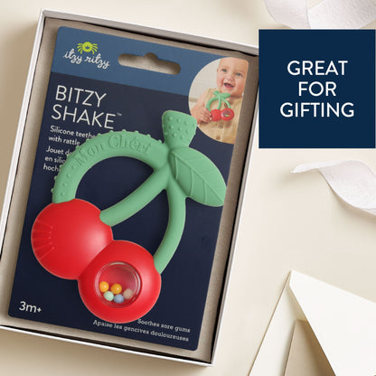Itzy Ritzy Bitzy Shake Rattle - Cherries - Image 7