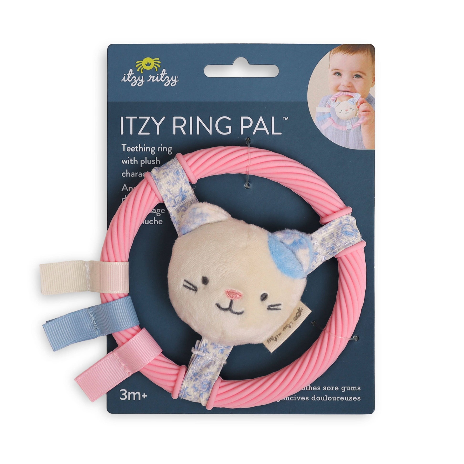 Itzy Ritzy Itzy Ring Pal - Kitty - Image 7