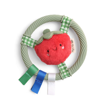 Itzy Ritzy Itzy Ring Pal - Tomato