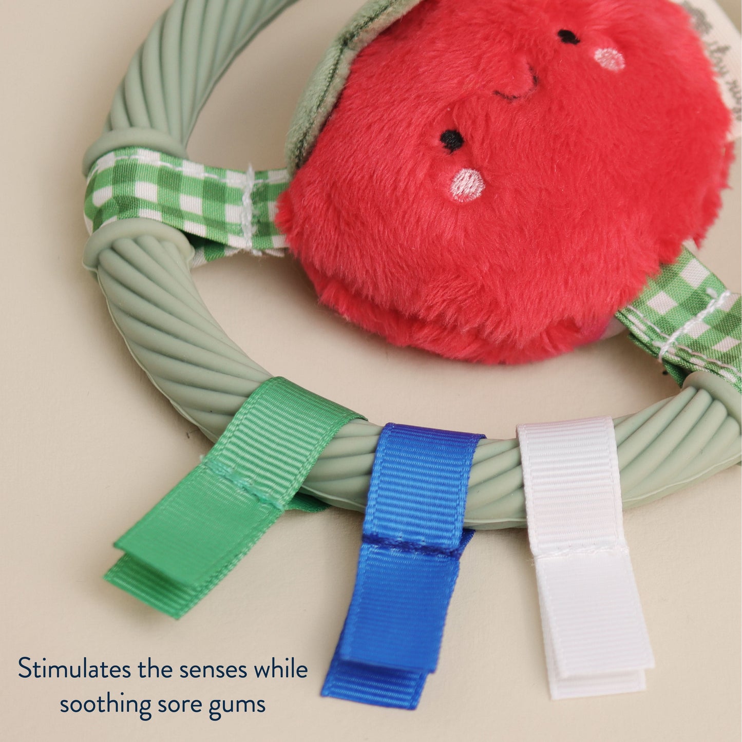 Itzy Ritzy Itzy Ring Pal - Tomato - Image 5