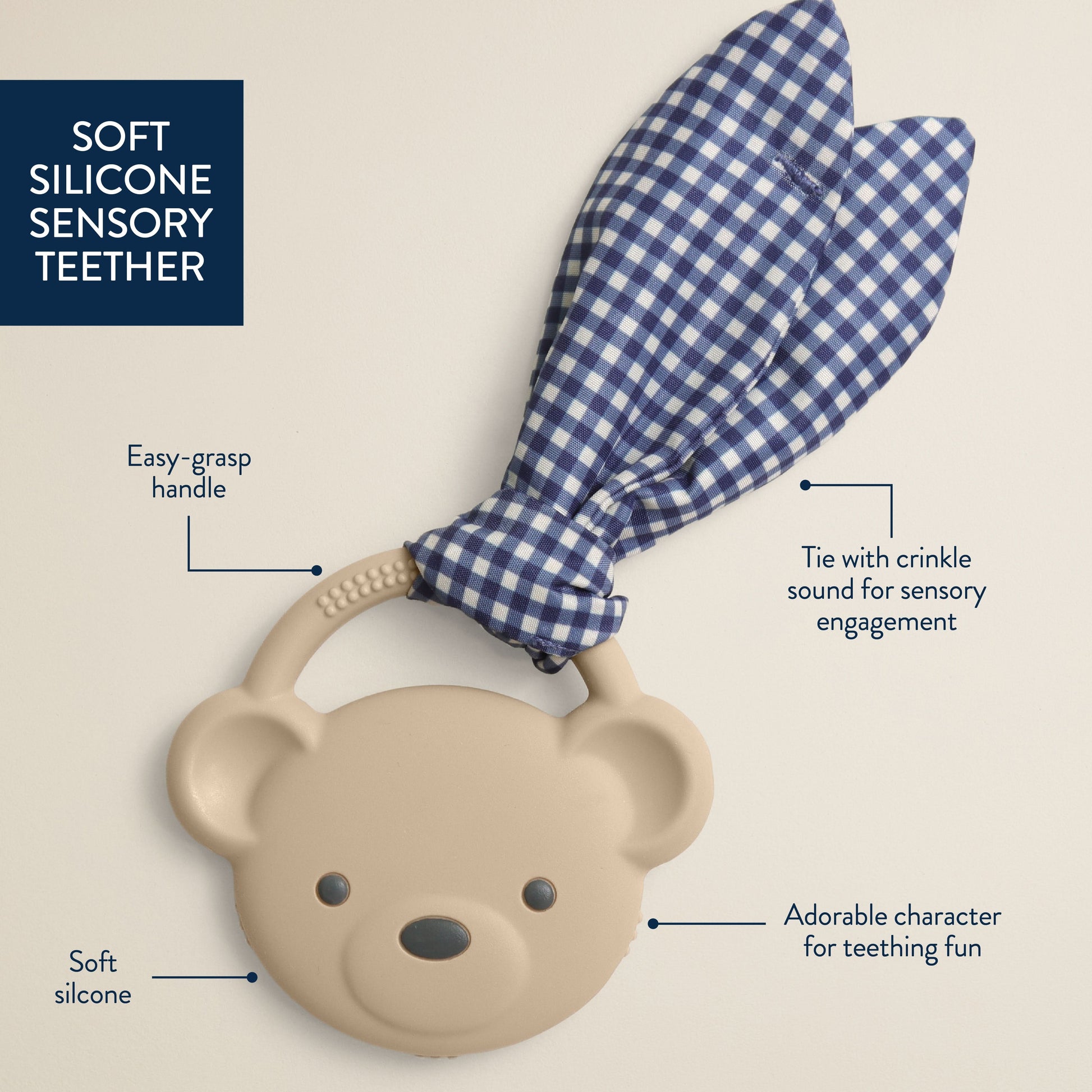 Itzy Ritzy Crinkle Crew - Bear - Image 3