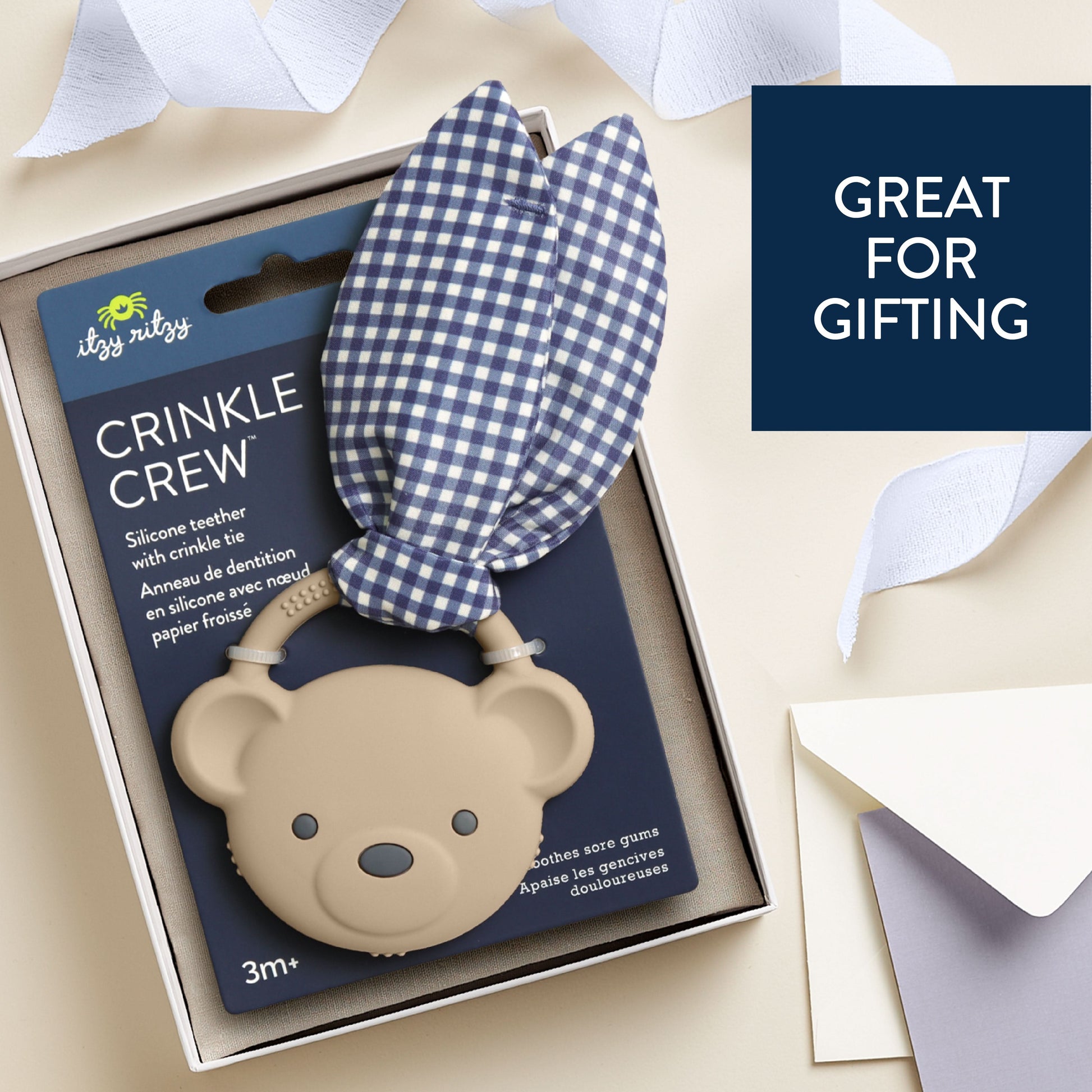 Itzy Ritzy Crinkle Crew - Bear - Image 7