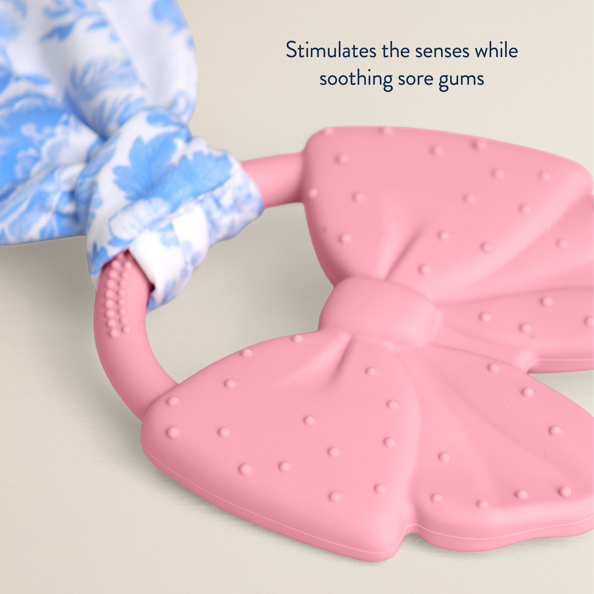 Itzy Ritzy Crinkle Crew Sensory Teether - Bow - Image 5