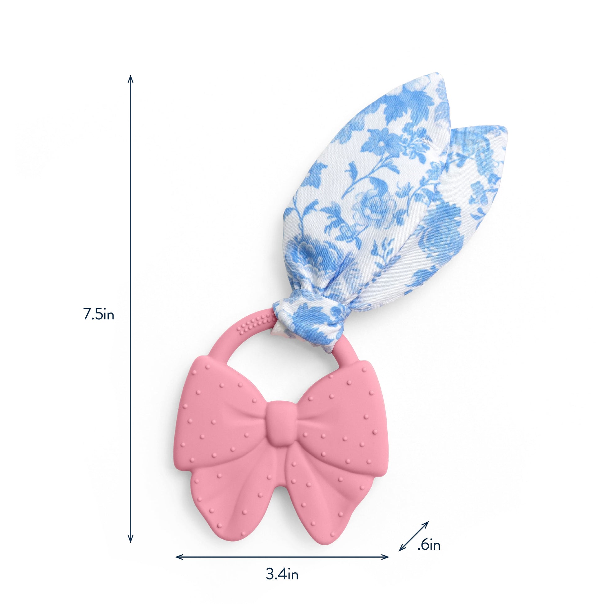 Itzy Ritzy Crinkle Crew Sensory Teether - Bow - Image 6