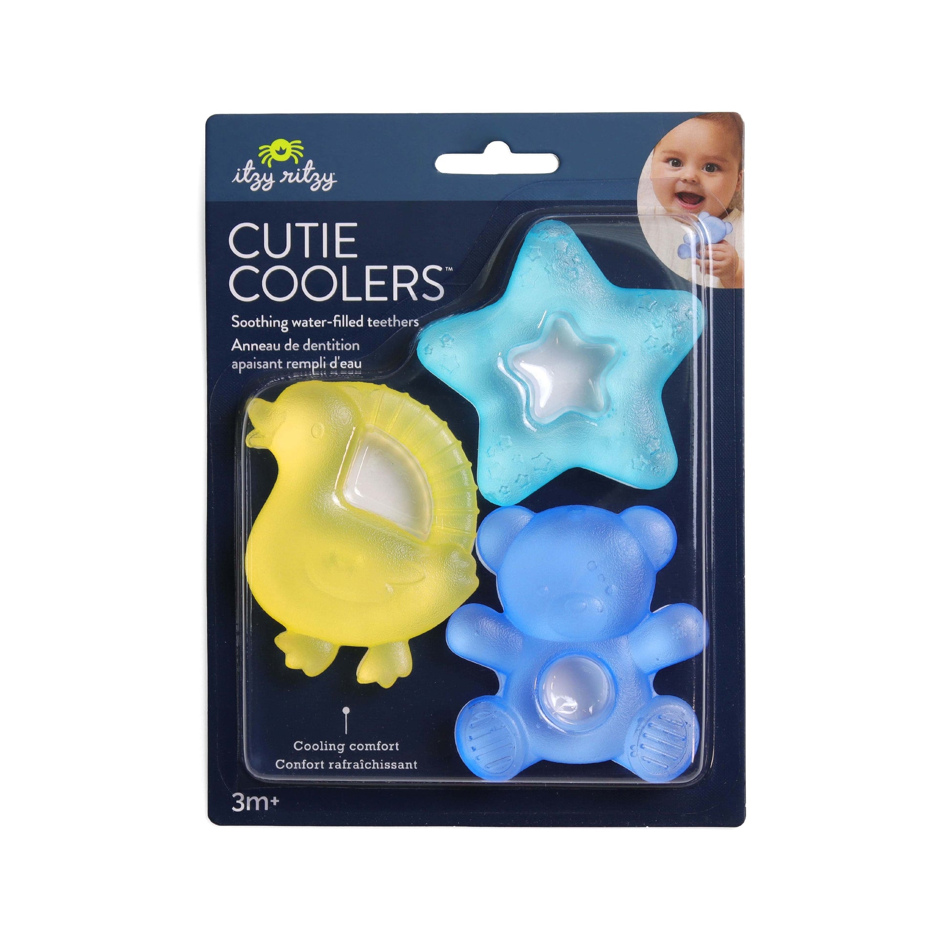 Itzy Ritzy Cutie Coolers Water-Filled Teether - Bear - Image 6