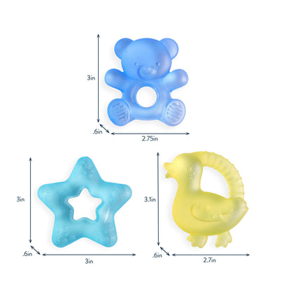 Itzy Ritzy Cutie Coolers Water-Filled Teether - Bear - Image 7