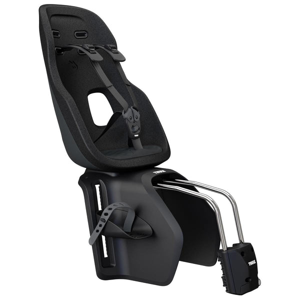 YEPP Nexxt Maxi Frame Mounted ブラック Thule Yepp Nexxt 2 Maxi Frame Mount Child Bike Seat - Black