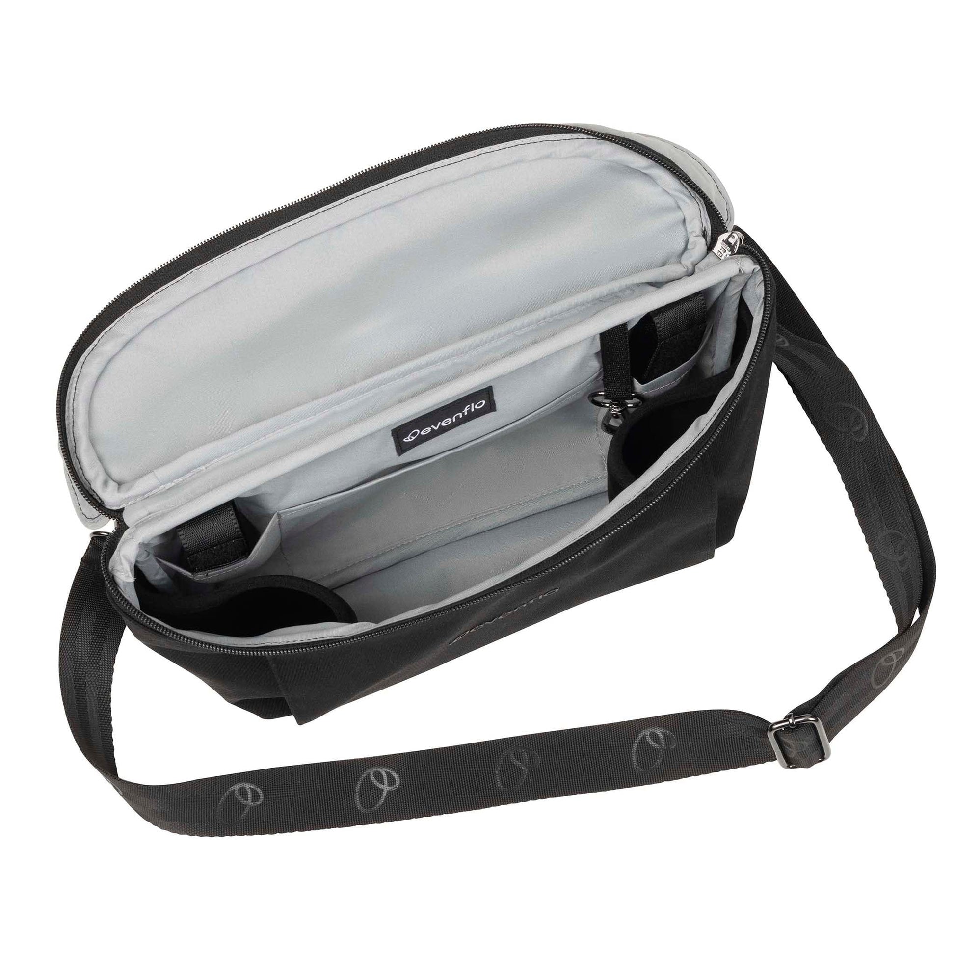 evenflo shyft dualride carryall storage bag Evenflo Shyft DualRide Stroller Organizer Crossbody Bag
