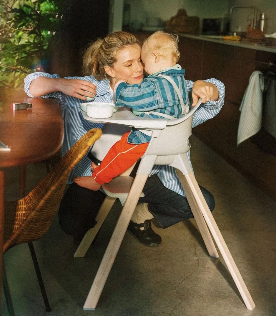 Stokke YOYO3 6+ Stroller + Clikk High Chair Bundle - Black / Stone / White - 653900-552104