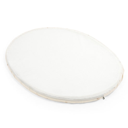 Stokke Sleepi Mini Fitted Sheet - Flower Ecru - 683006