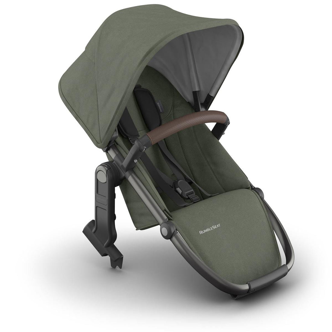 UPPAbaby RumbleSeat V3 - Evelyn (Meadow Green / Graphite Frame / Chestnut Leather) - 0904-RBS-NA-EVE