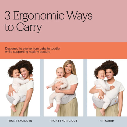 Ergobaby Lift Hip Seat Baby Carrier - Pearl Grey