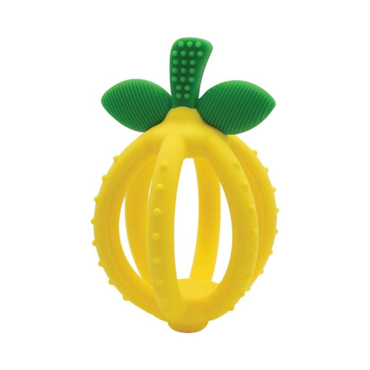 Itzy Ritzy Bitzy Biter Silicone Teething Ball - Lemon Drop - STB8335