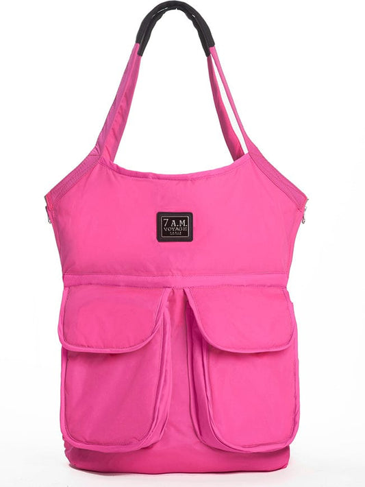 7 A.M. Enfant Barcelona Bag - Neon Pink - VB002-NP