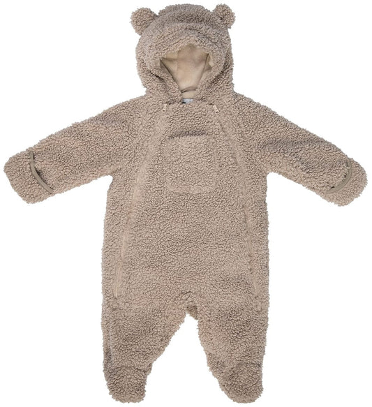 7 A.M. Enfant Jumpsuit Bebe - Teddy - Oatmeal Teddy (12-24m) - SSB903-TEDO
