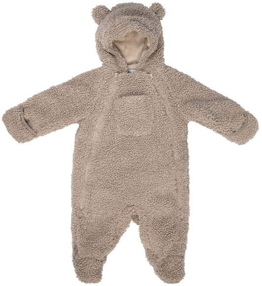 7 A.M. Enfant Jumpsuit Bebe - Teddy - Oatmeal Teddy (6-12m) - SSB902-TEDO