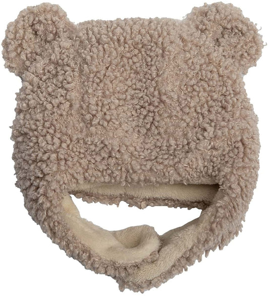 7 A.M. Enfant The Cub Hat - Teddy - Oatmeal Teddy (12-24m)