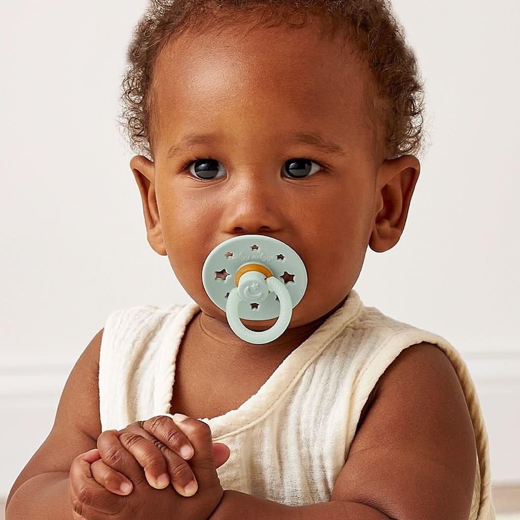 Itzy Ritzy Itzy Soother Glow Natural Rubber Paci Sets - Glow 0-6M