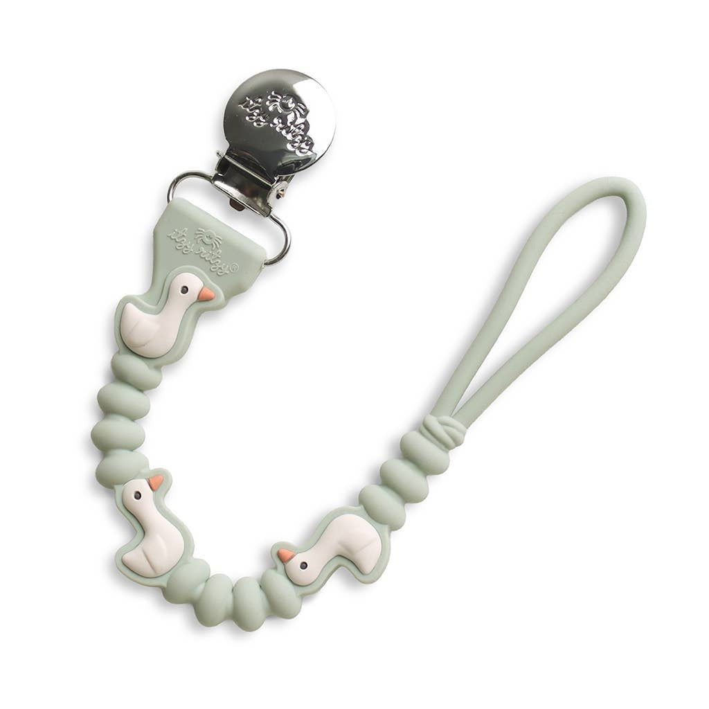 Itzy Ritzy Paci Strap Plus - Goose - Image 5