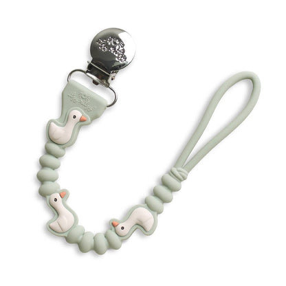 Itzy Ritzy Paci Strap Plus - Goose - Image 5